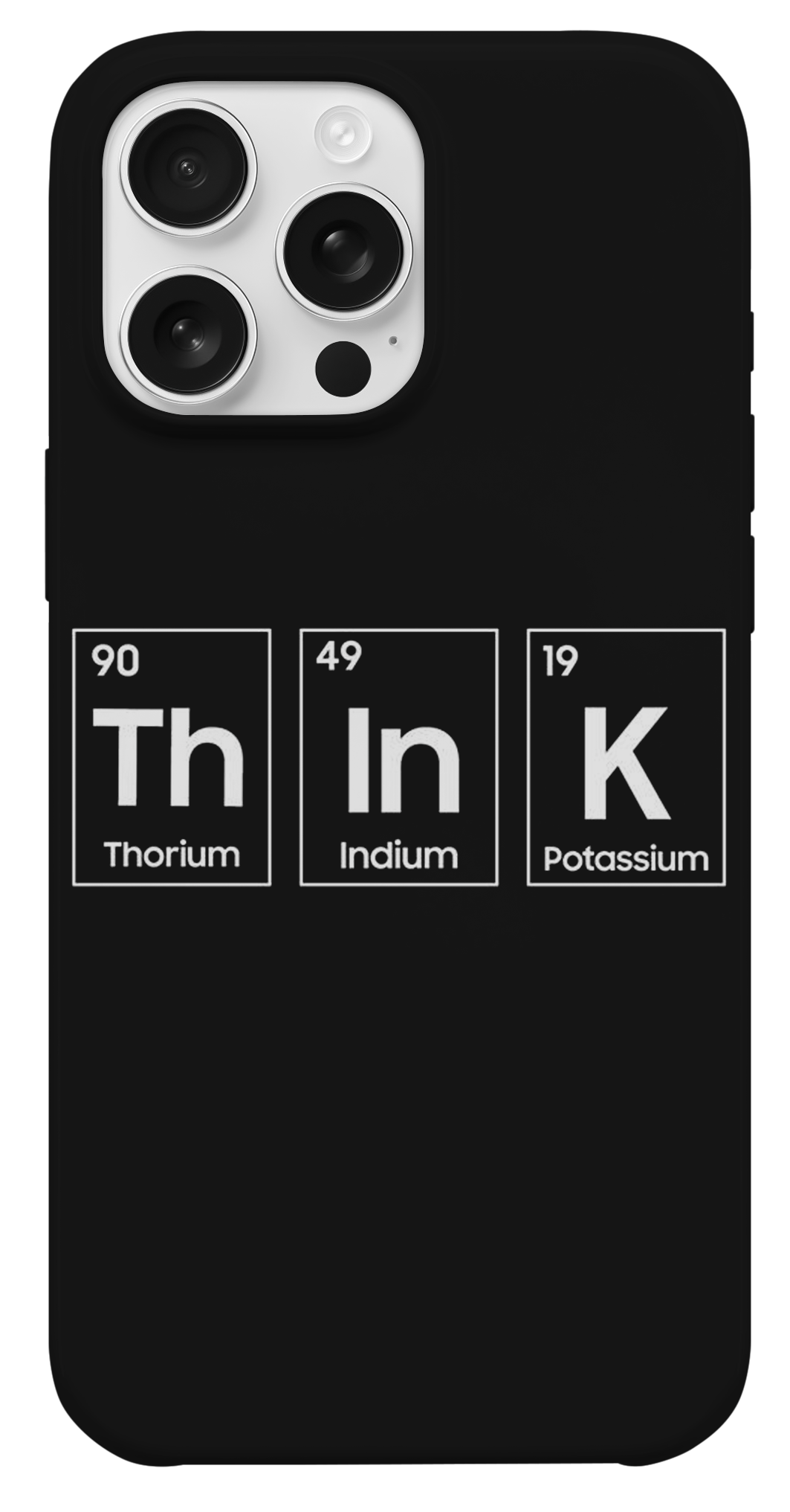 Think Periyodik Tablo Tasarım Telefon Kılıfı