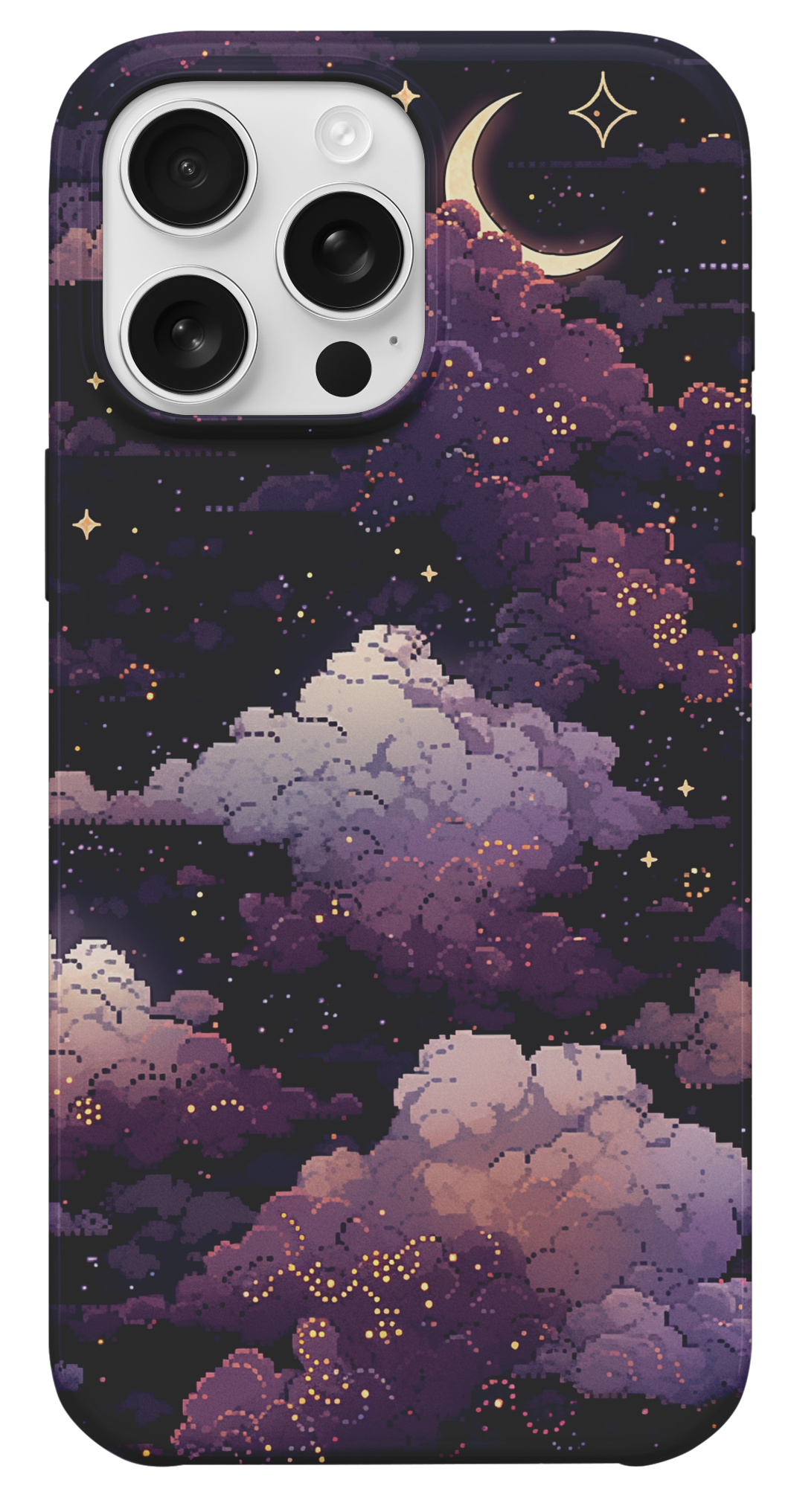 8-bit Clouds Telefon Kılıfı