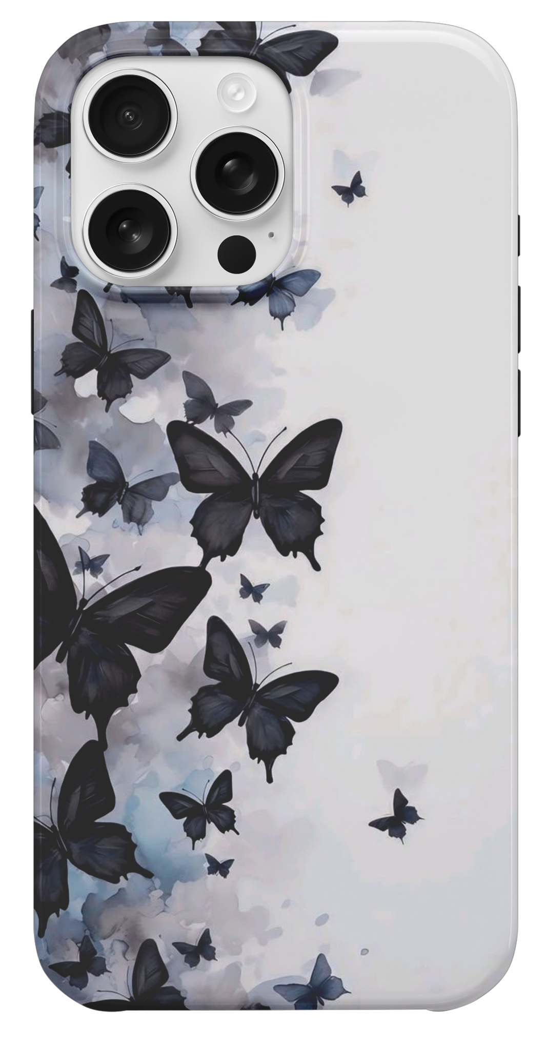 Noir Papillon Telefon Kılıfı