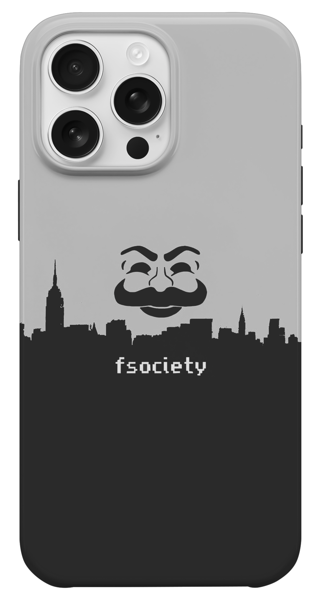 fsociety B&W Telefon Kılıfı