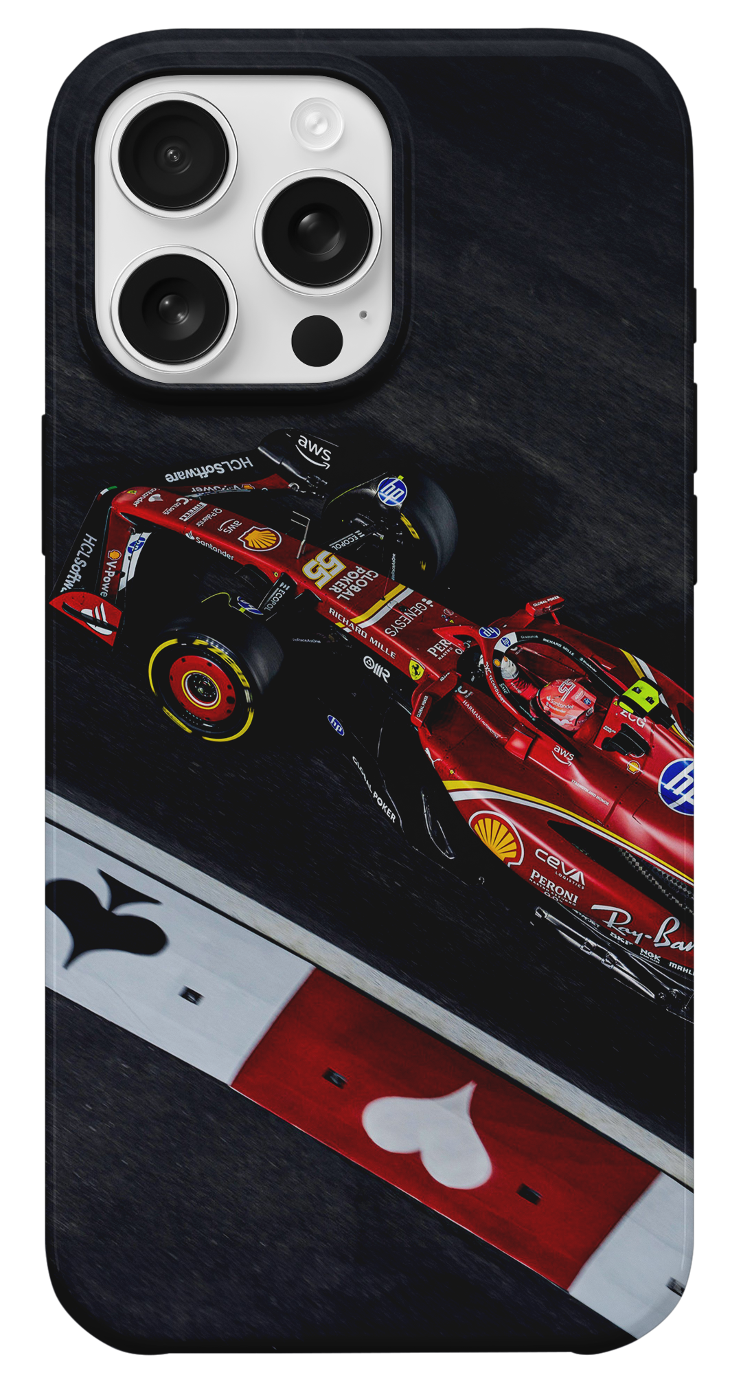 Formula 1 Yarış Arabası Telefon Kılıfı