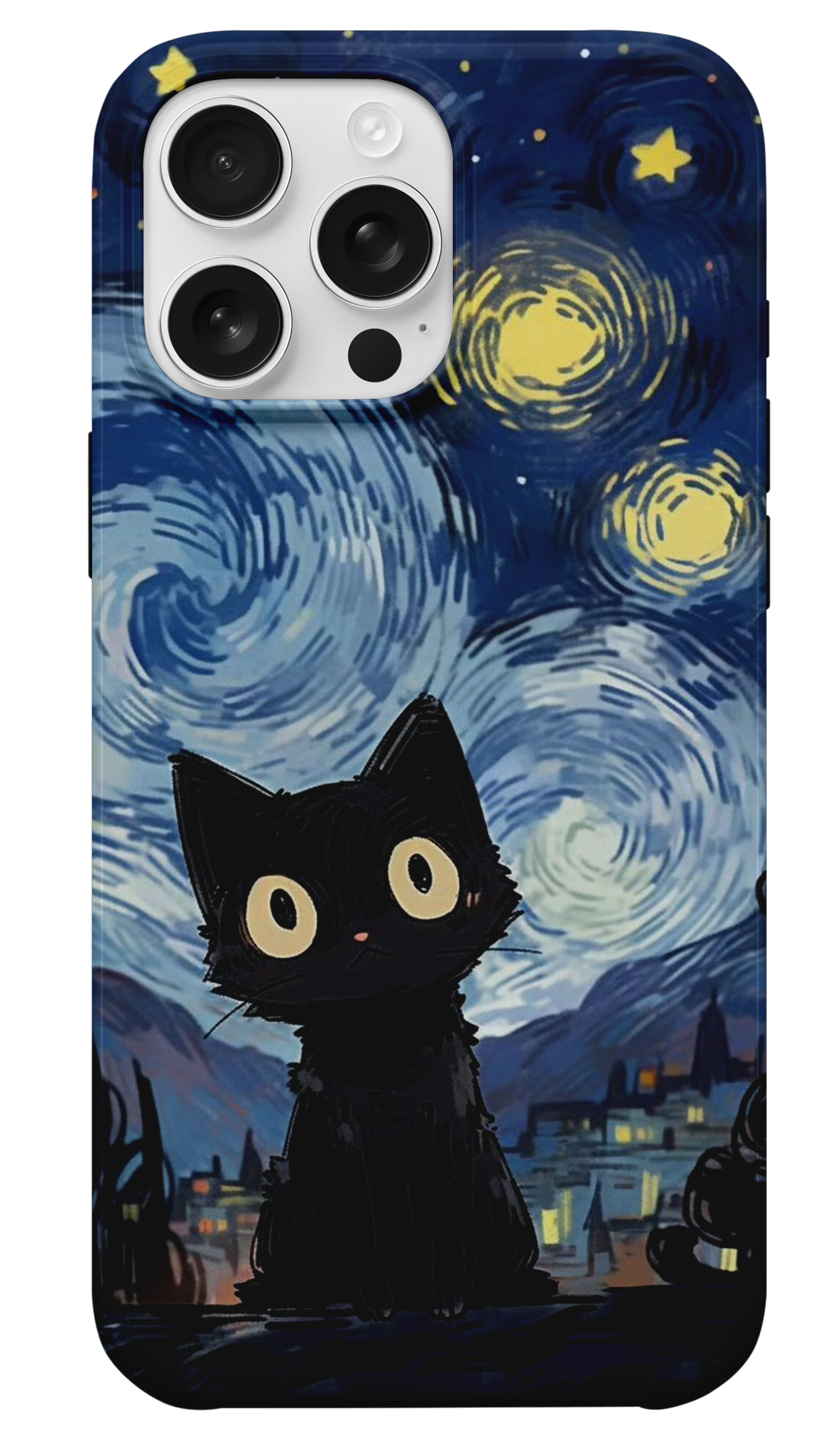 Pastel Kedi Telefon Kılıfı