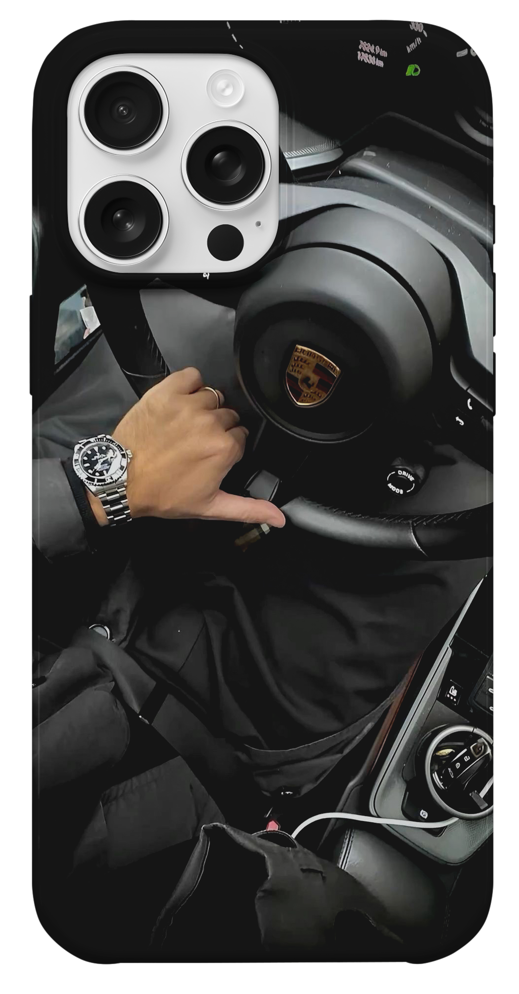 Lüks Yaşam Porsche Direksiyon Telefon Kılıfı