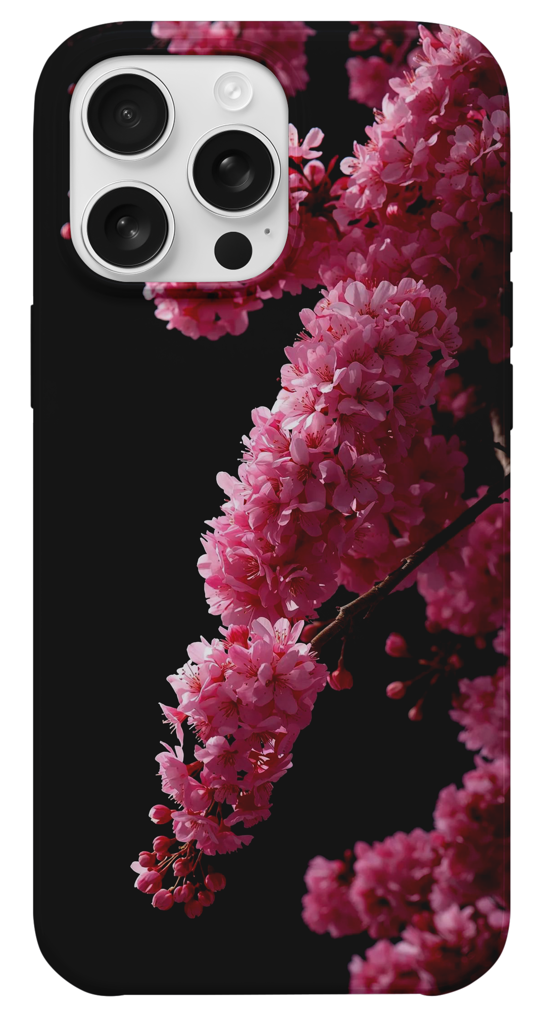Pembe Kiraz Çiçekleri Telefon Kılıfı