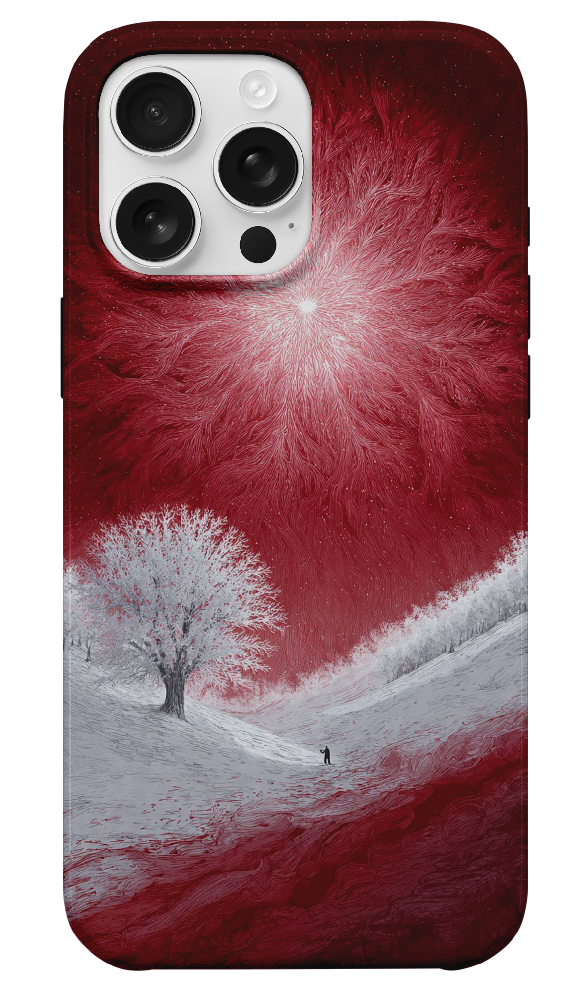 Red & White Telefon Kılıfı