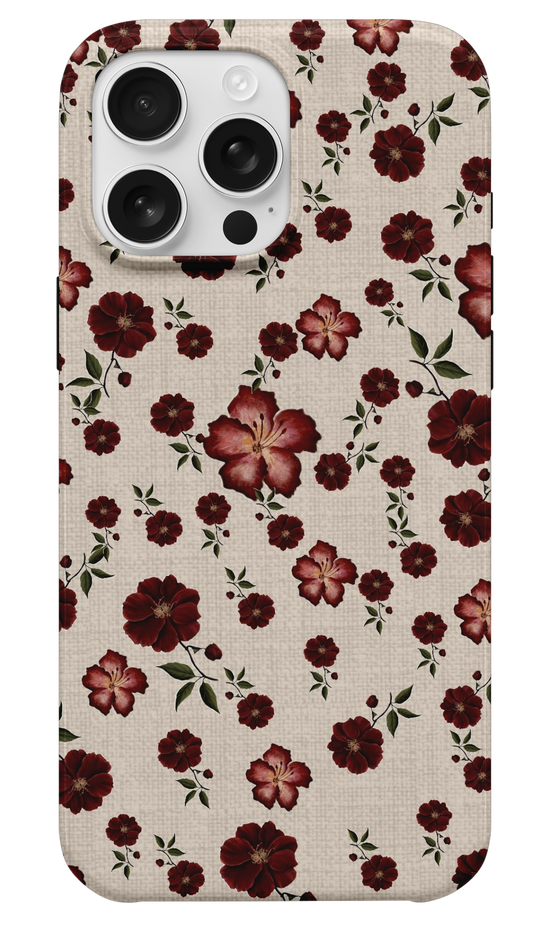 Çiçek Motif Telefon Kılıfı