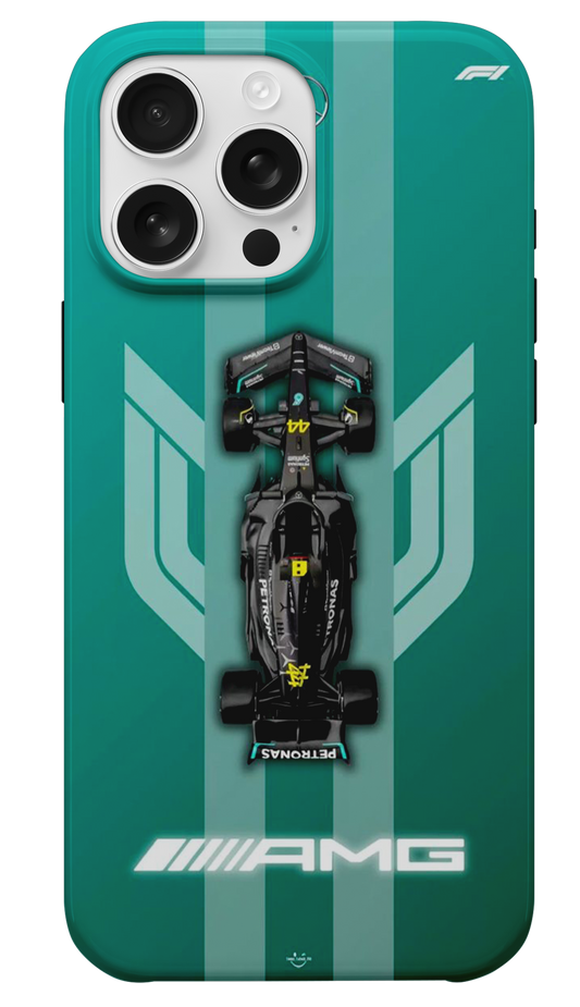 Mercedes AMG F1 Turquoise Racing Telefon Kılıfı - Formula 1 Tasarımı