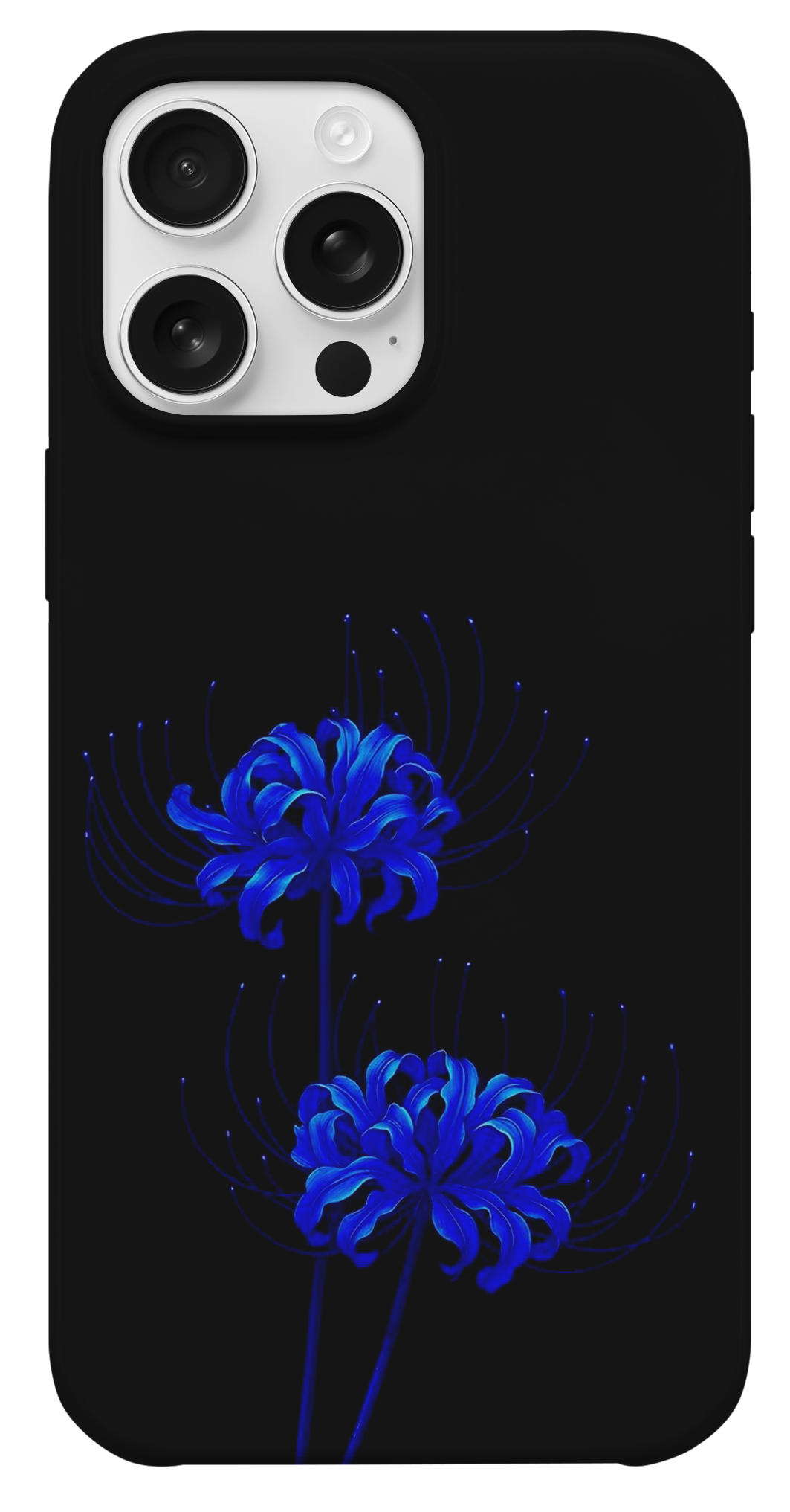 Mavi彼岸花 Çiçeği Telefon Kılıfı