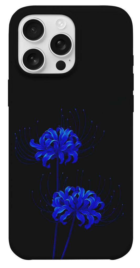 Mavi彼岸花 Çiçeği Telefon Kılıfı