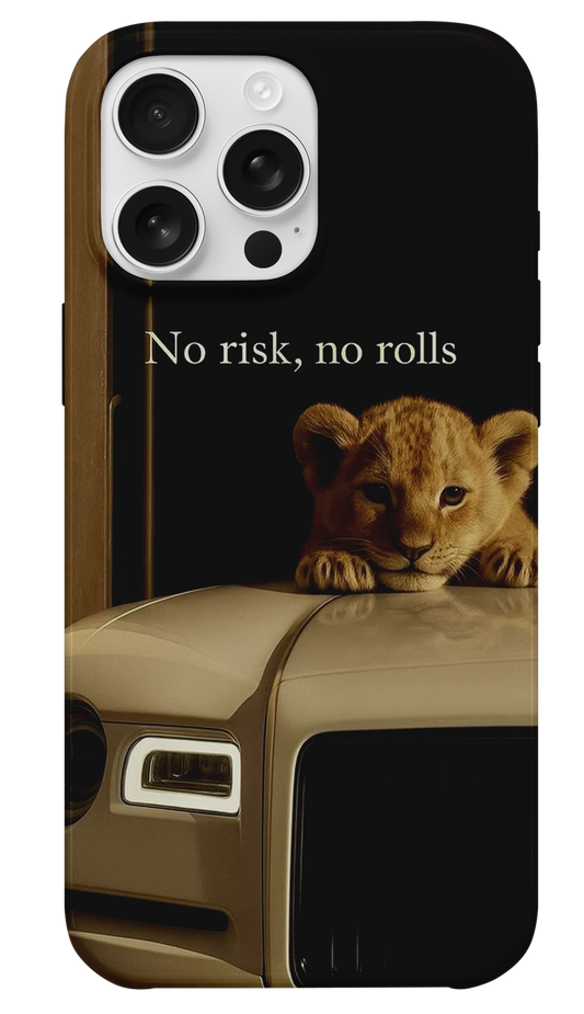 No Risk, No Rolls Telefon Kılıfı