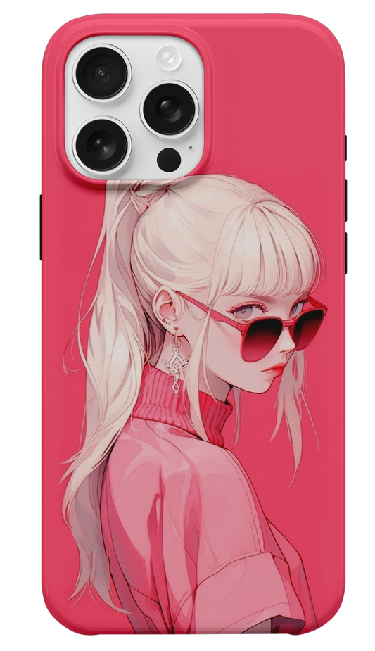 "Pink Dream Attitude" / "Neon Glow Portrait"
