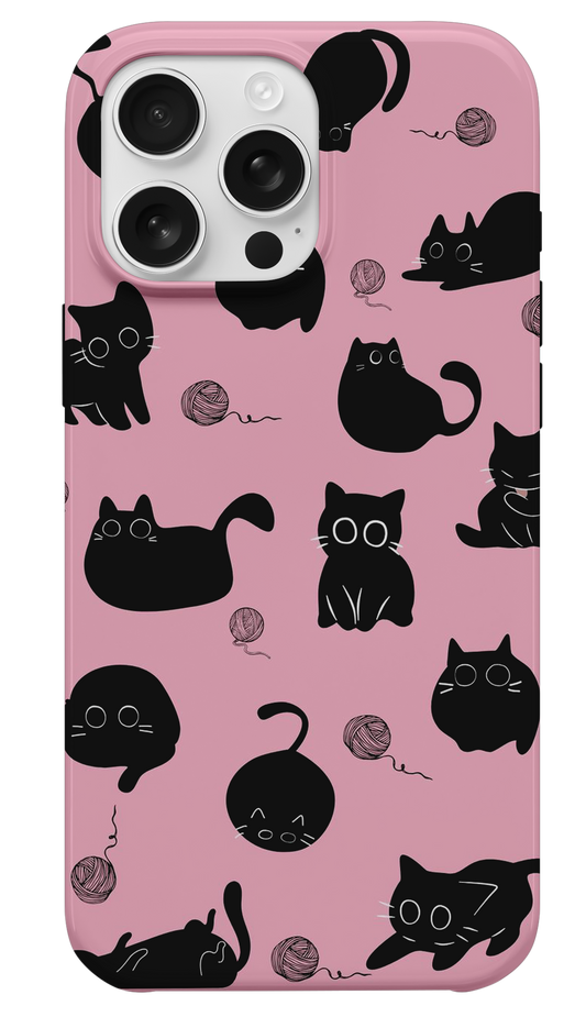 Pembe Patiler Telefon Kılıfı