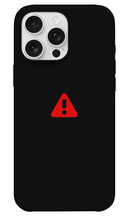 Dikkat Tehlike Telefon Kılıfı