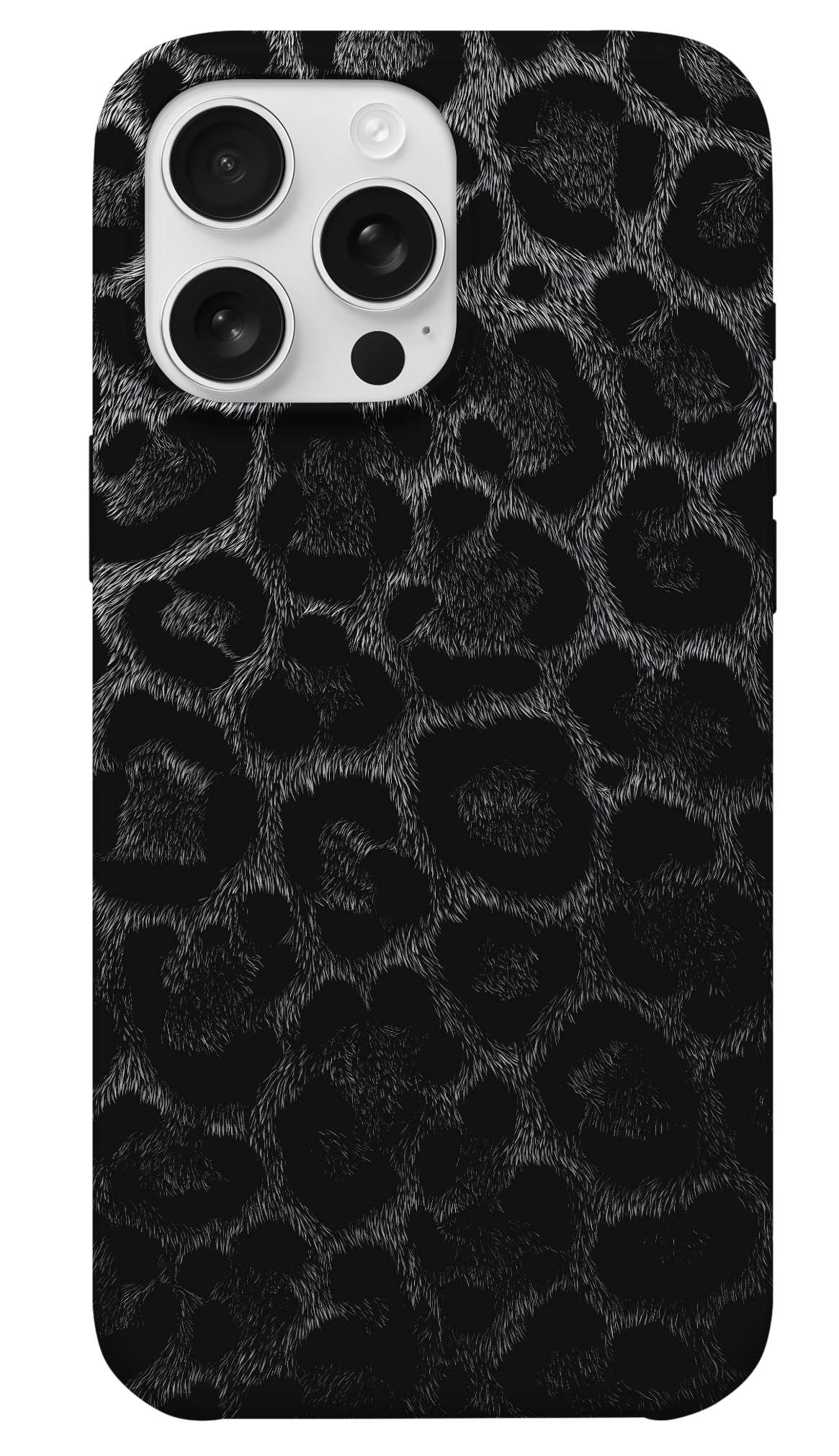 Obsidian Leopard Telefon Kılıfı