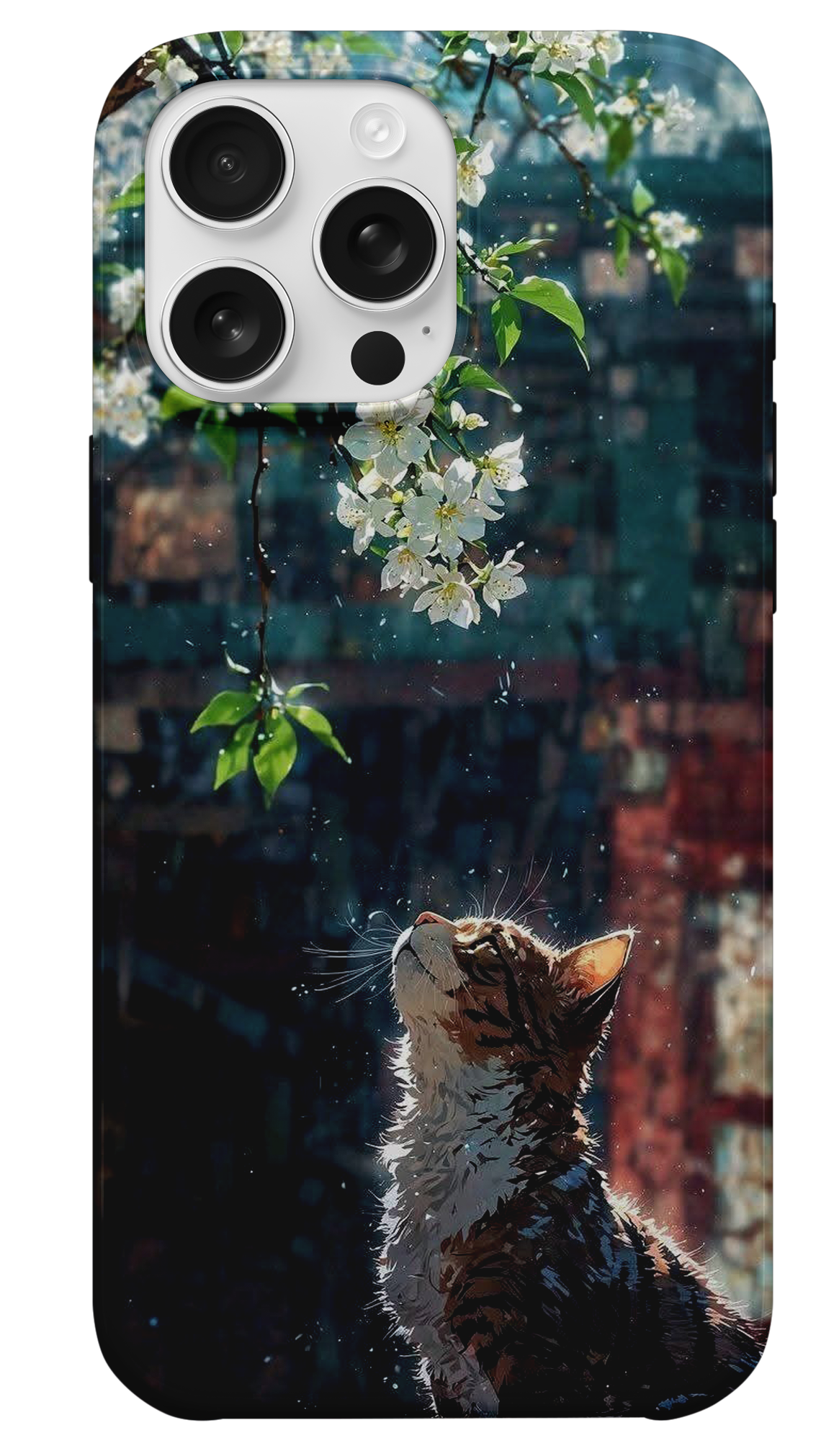 Pastel Kedi Telefon Kılıfı