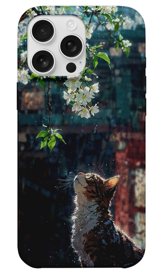 Pastel Kedi Telefon Kılıfı