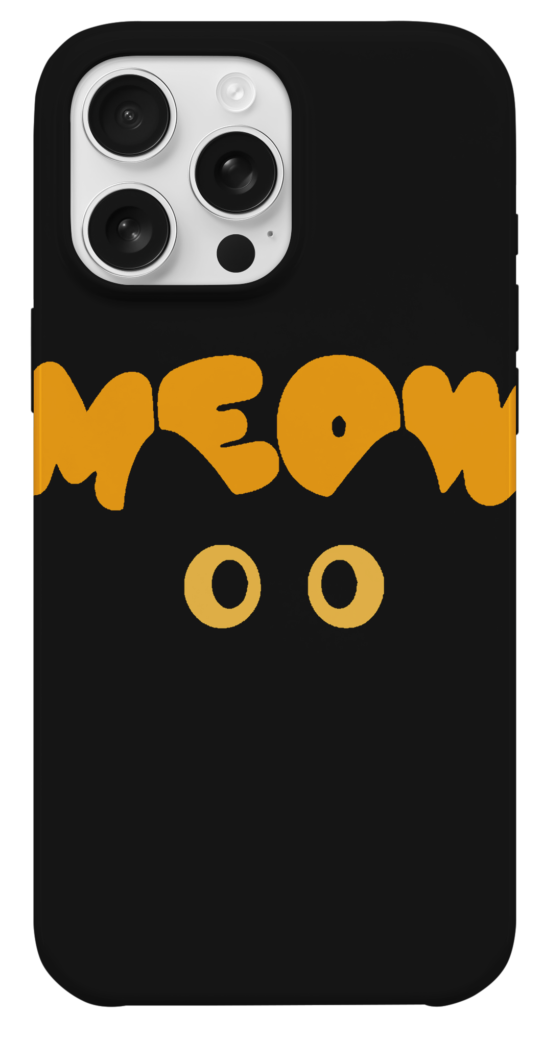 Meow Baskılı Telefon Kılıfı