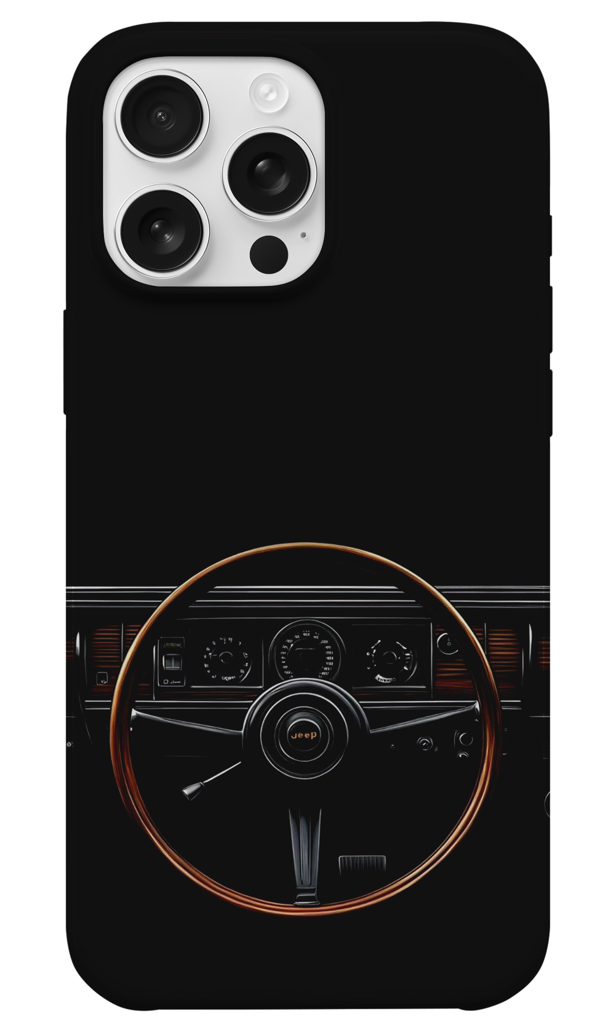 Klasik Jeep Direksiyon Telefon Kılıfı