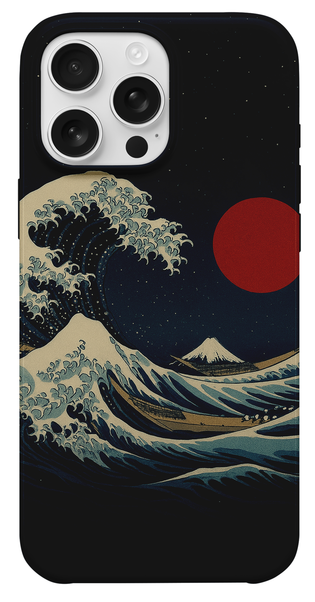 Japon Dalgası ve Fuji Dağı Telefon Kılıfı