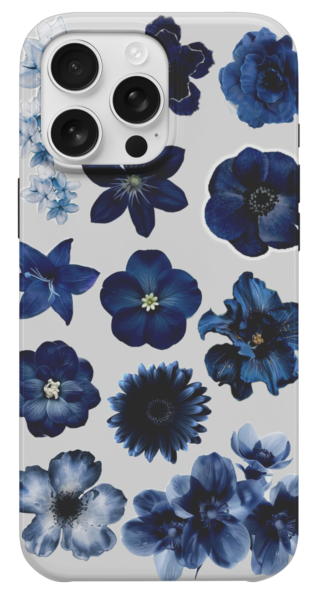 Sapphire Bloom Telefon Kılıfı