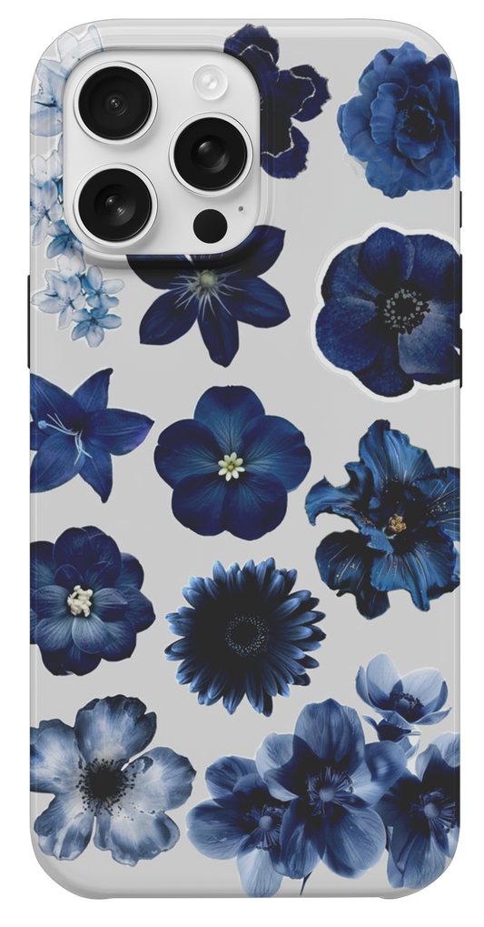 Sapphire Bloom Telefon Kılıfı