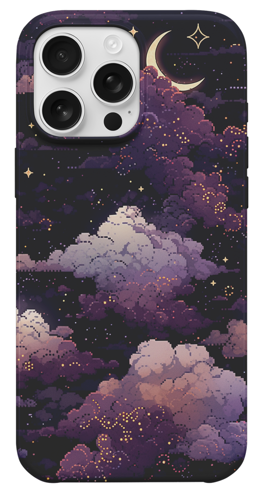 8-bit Clouds Telefon Kılıfı