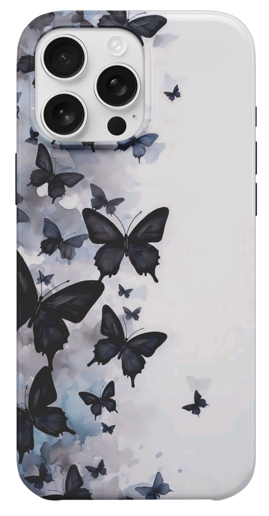 Noir Papillon Telefon Kılıfı