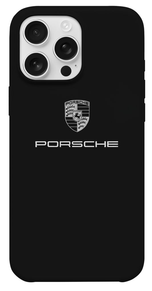 Porsche Logolu iPhone Telefon Kılıfı