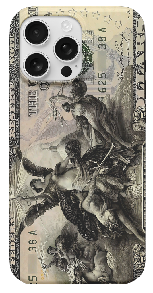 Sanatsal DOLLAR Telefon Kılıfı