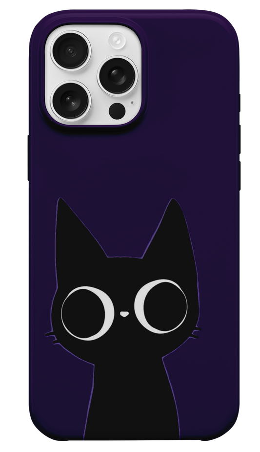 Midnight Eyes Kedi Telefon Kılıfı