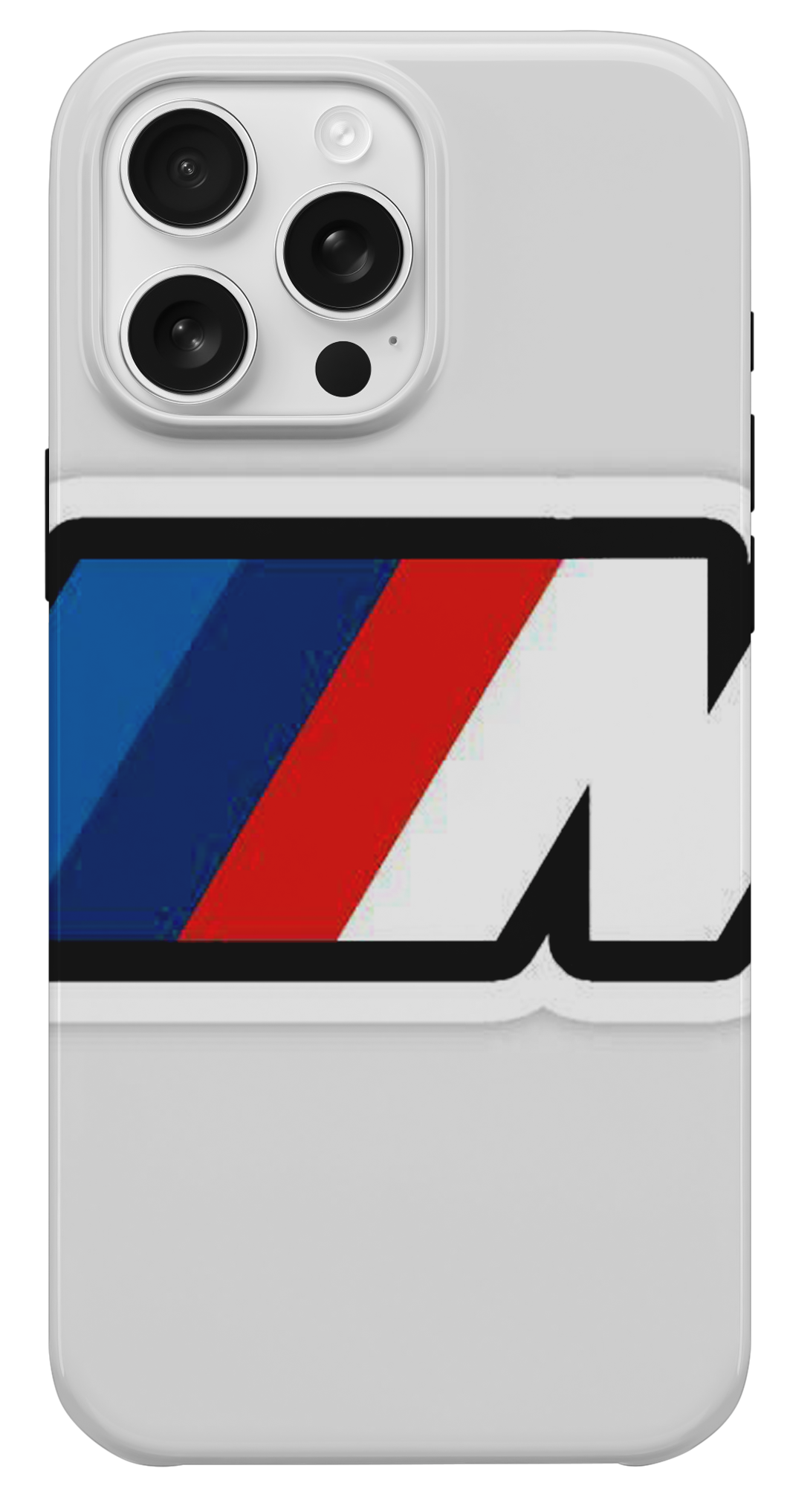 M Sport Logo Beyaz Telefon Kılıfı