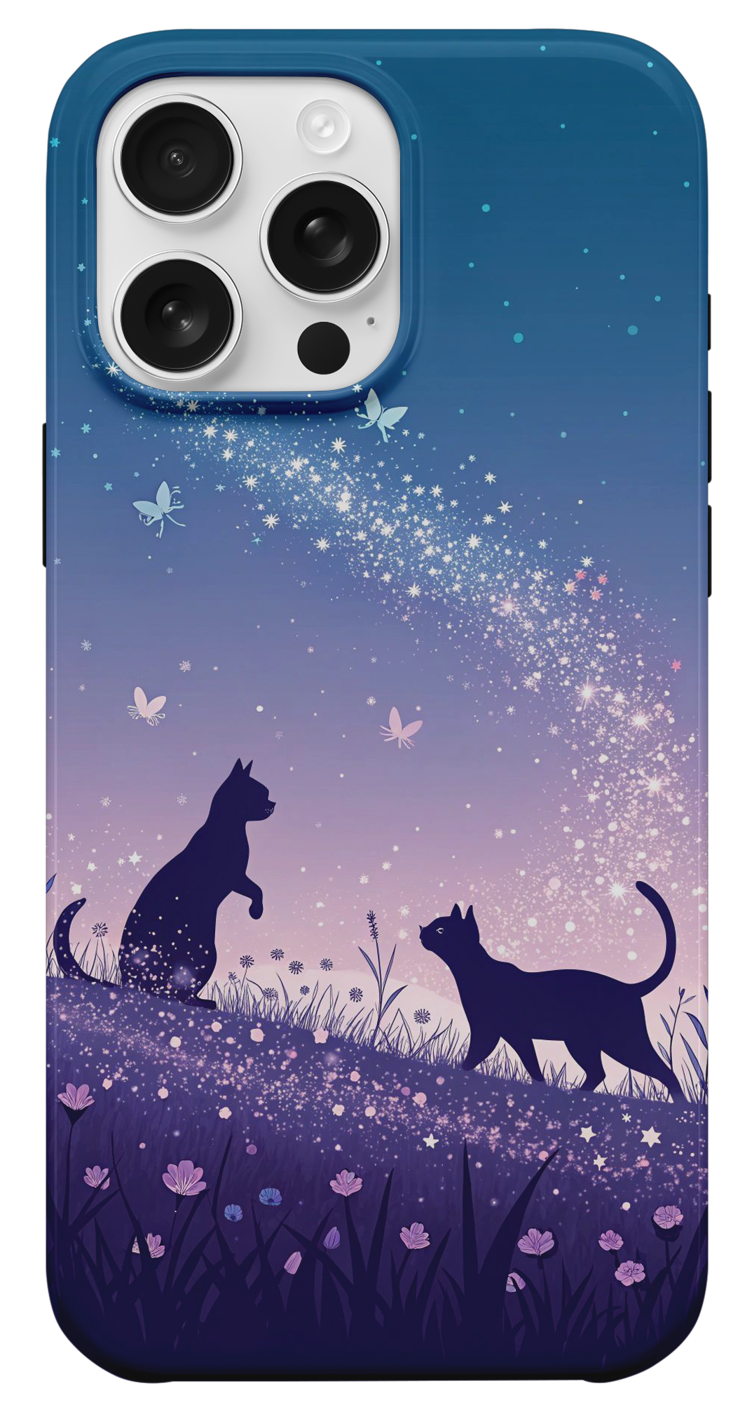 Sihirli Kedi Bahçesi Telefon Kılıfı