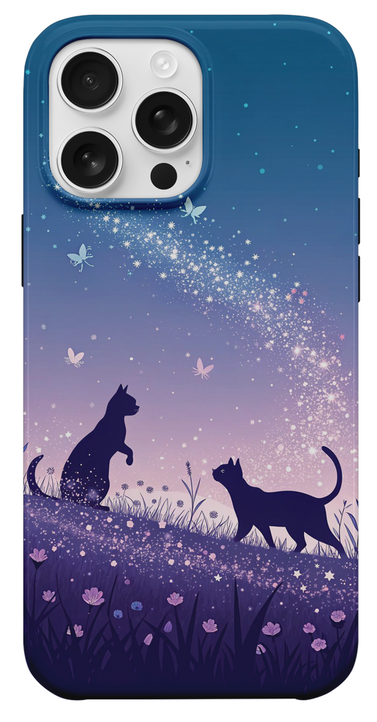 Sihirli Kedi Bahçesi Telefon Kılıfı