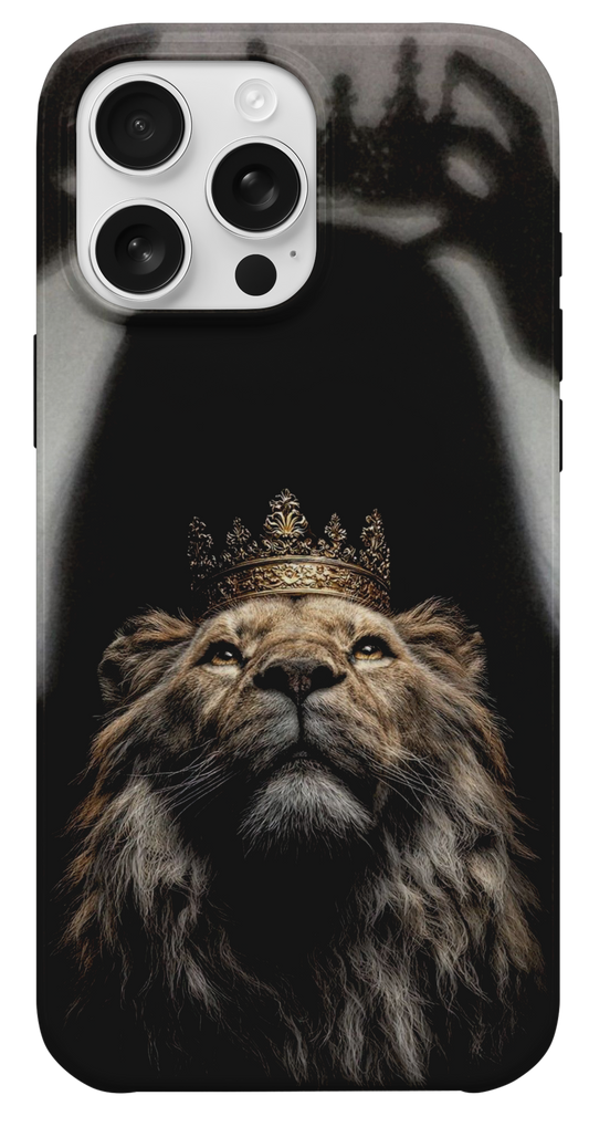Taçlı Aslan Telefon Kılıfı