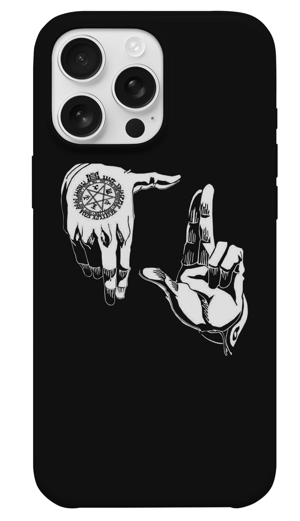 "Mystical Compass Hands - Astral Edition" / "Kader Pusulası Telefon Kılıfı"