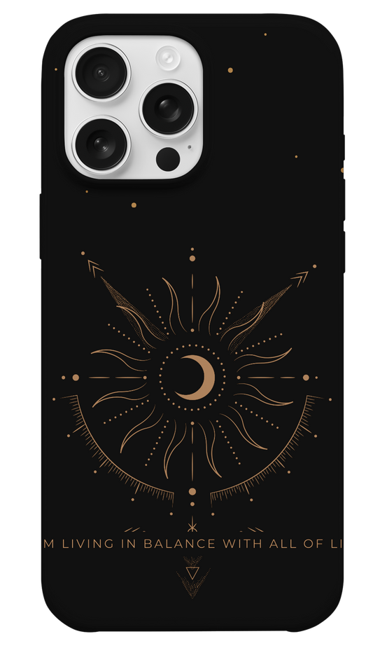 Kozmik Denge Telefon Kılıfı - Astrolojik Tasarım ve Koruma