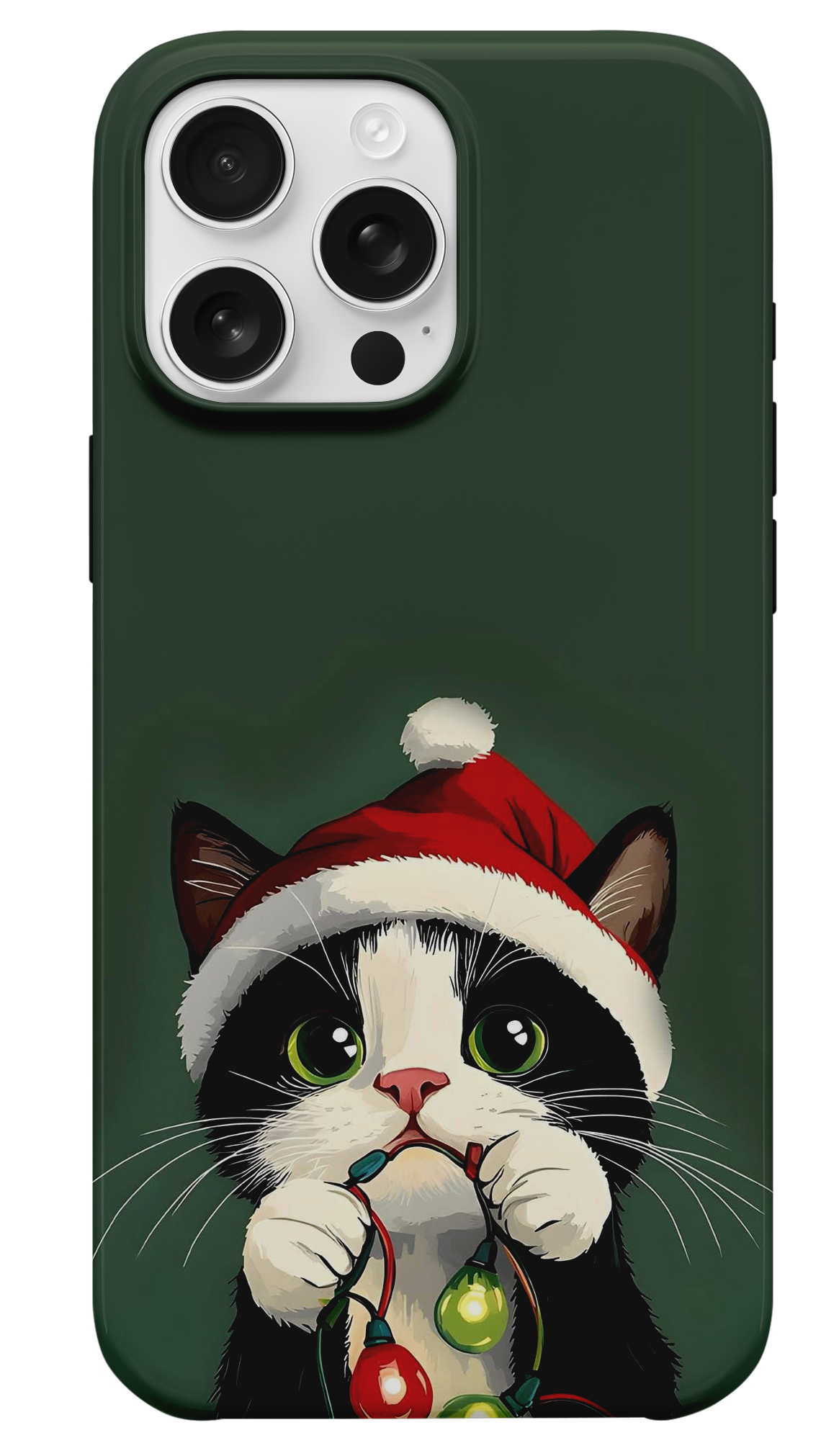Noel Kedi Telefon Kılıfı