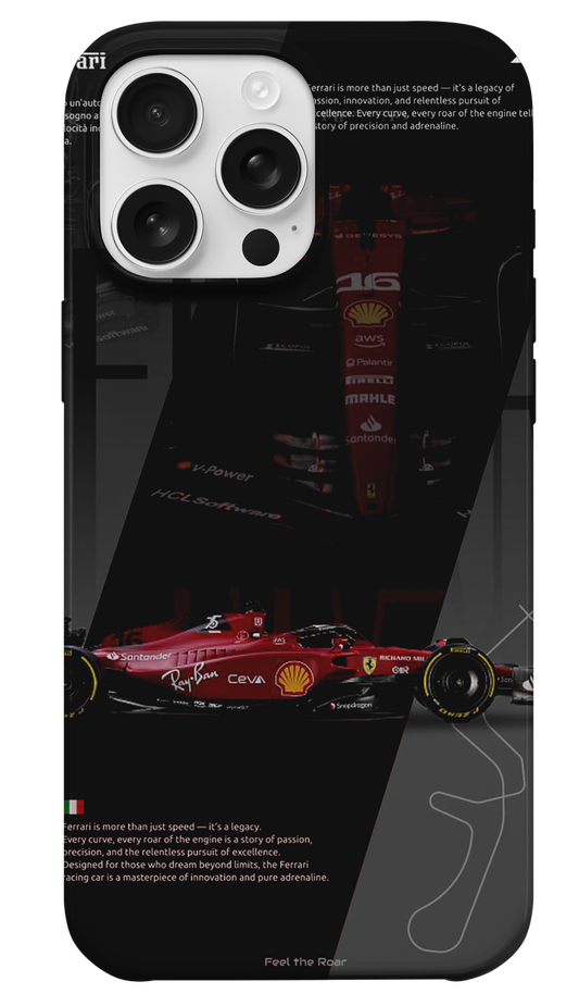 Prancing Horse Performance F1 Telefon Kılıfı - Ferrari Tasarım
