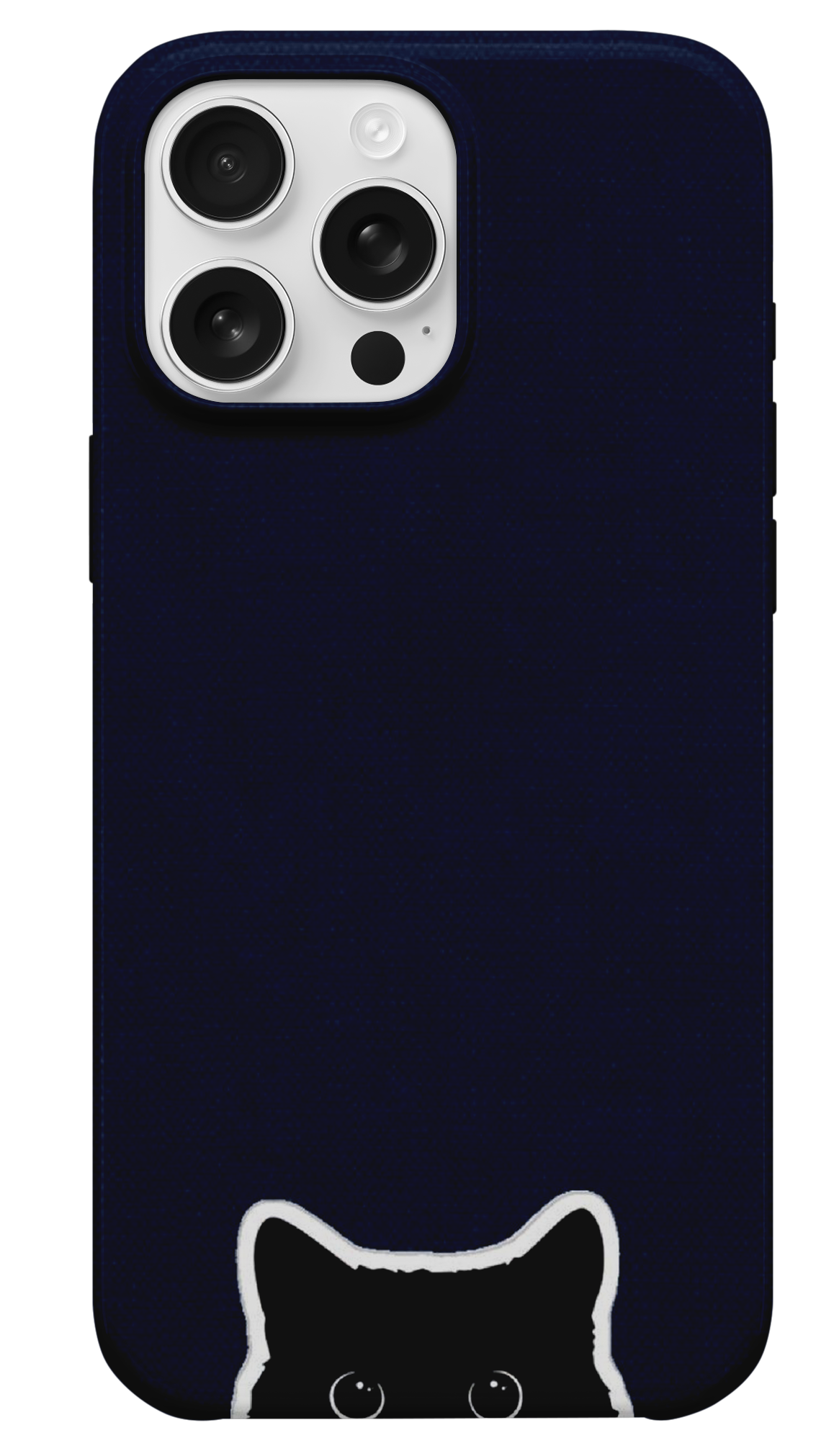 Blue & Black Cat Telefon Kılıfı