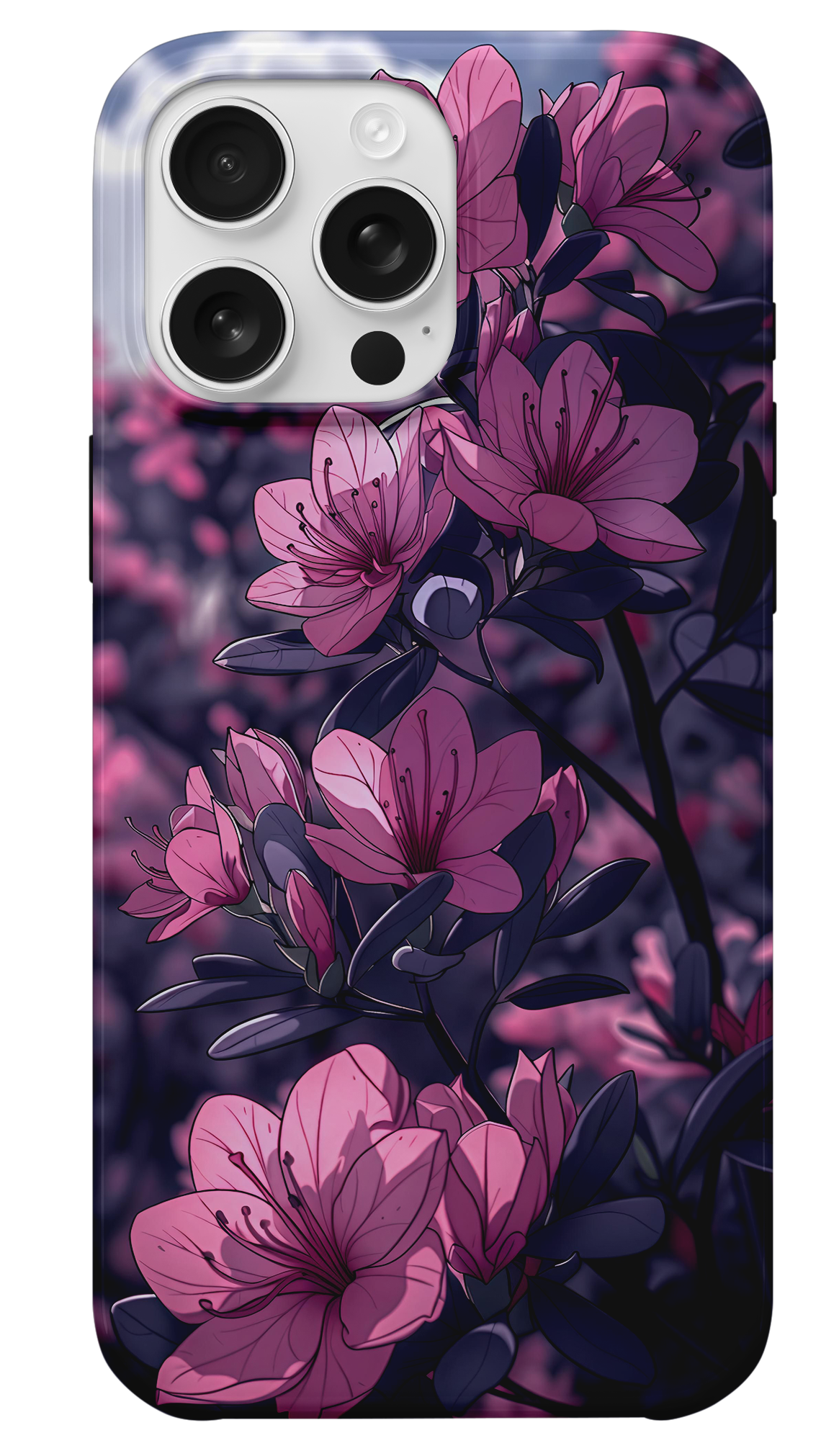 Flowers Cartoon Telefon Kılıfı