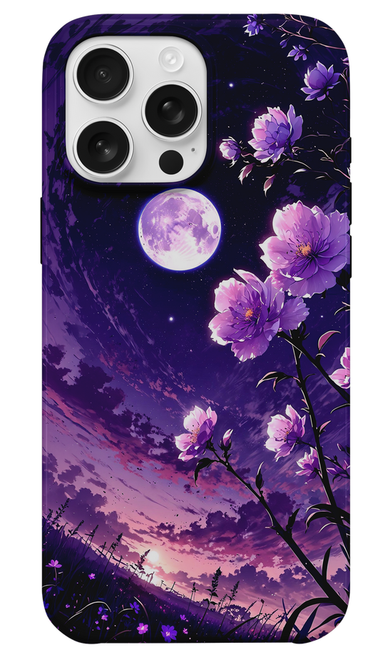 Pembe Ay Telefon Kılıfı