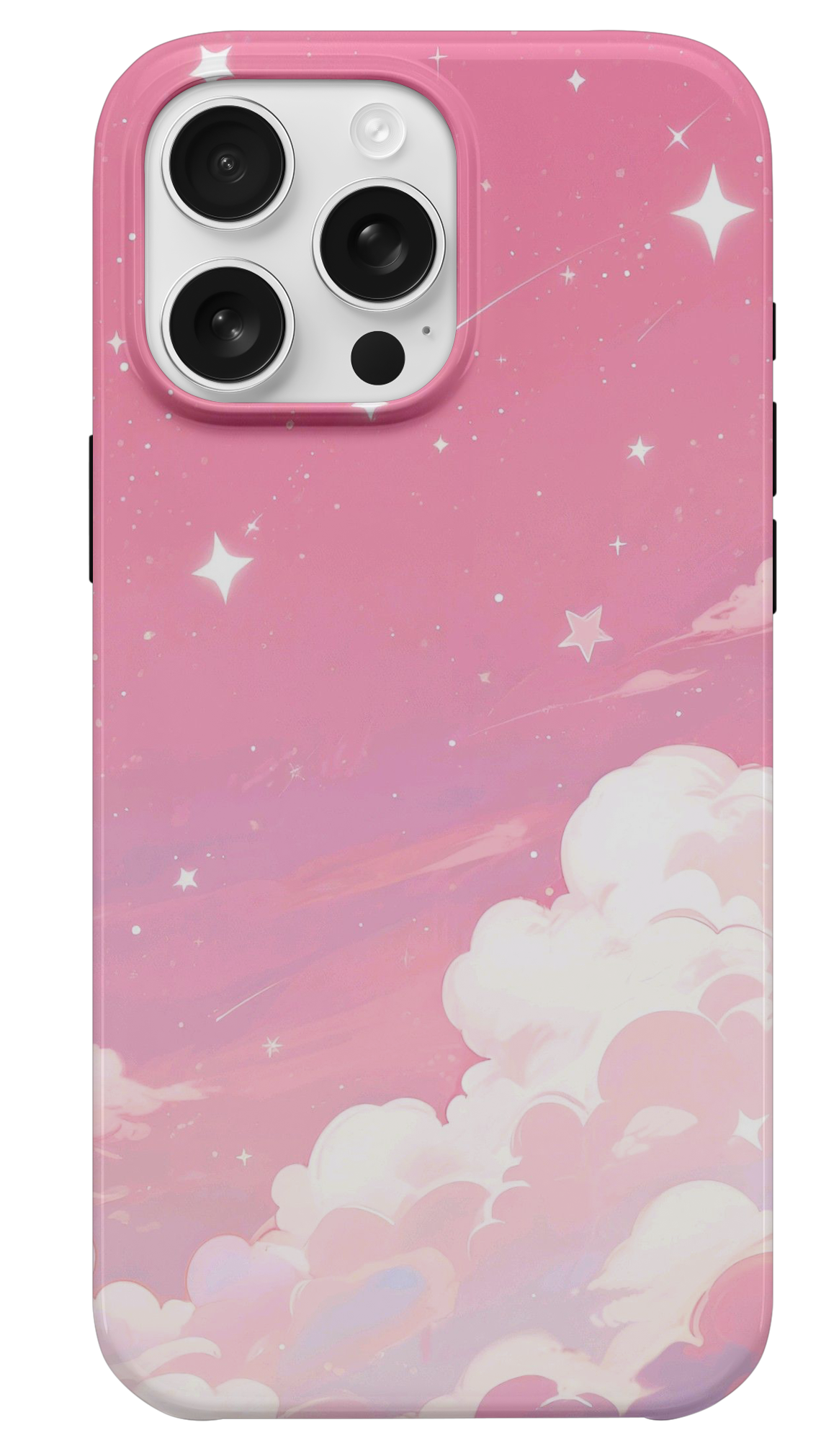 Pembe Bulutlar Telefon Kılıfı
