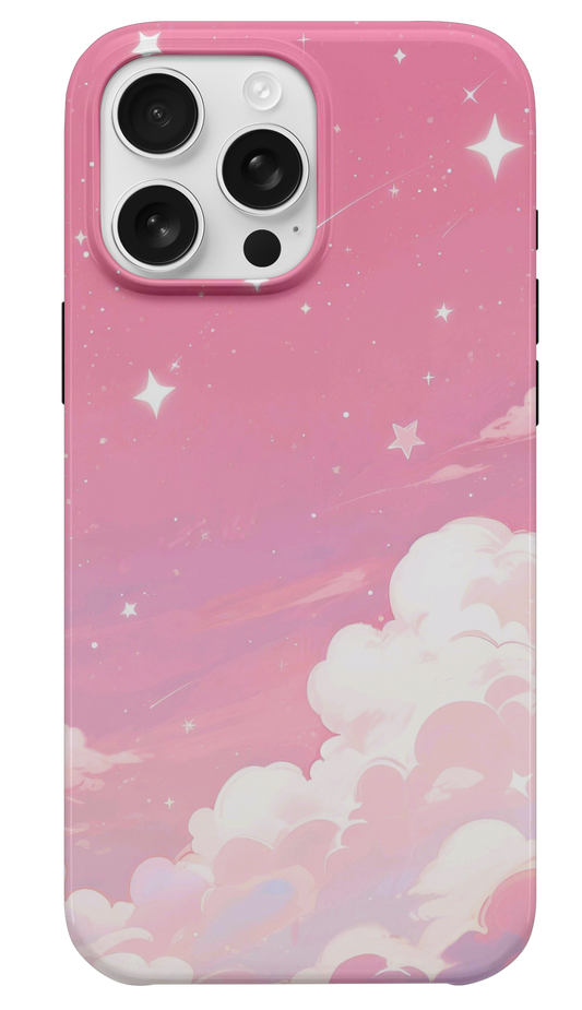 Pembe Bulutlar Telefon Kılıfı