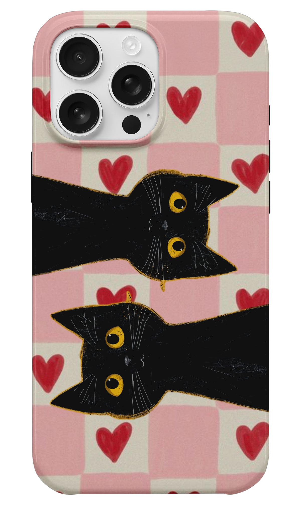 Kalpli Kedi Telefon Kılıfı