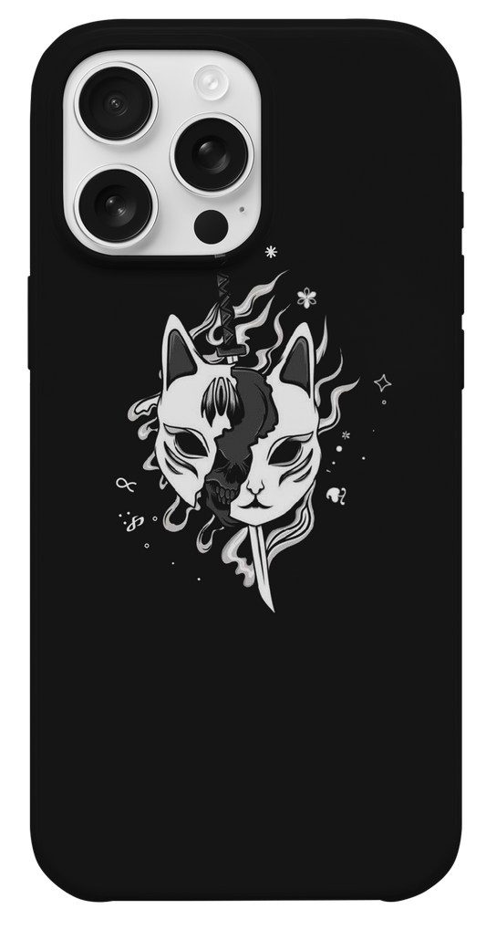 Mistik Kitsune Maske Telefon Kılıfı