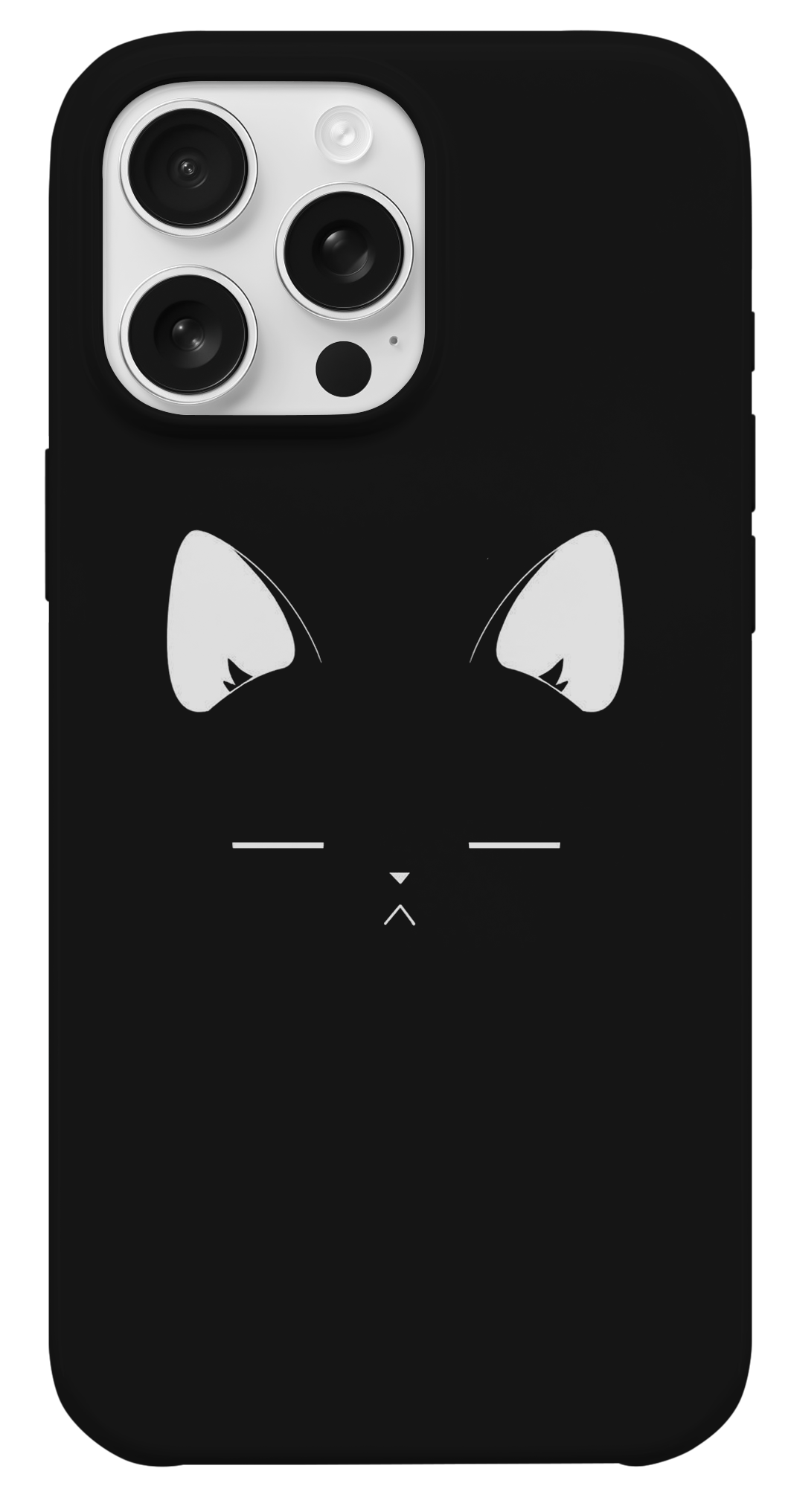 Sevimli Kedi Yüzü Telefon Kılıfı