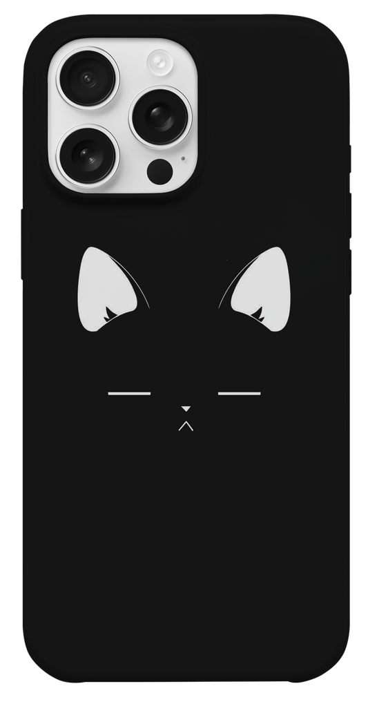 Sevimli Kedi Yüzü Telefon Kılıfı