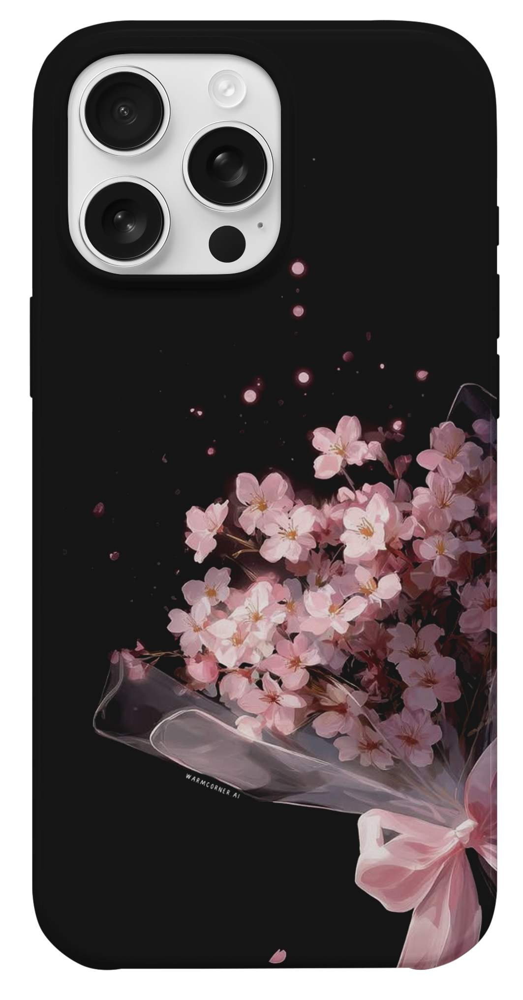 Pembe Kiraz Çiçeği Buketi Telefon Kılıfı