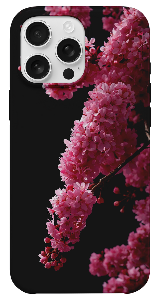 Pembe Kiraz Çiçekleri Telefon Kılıfı