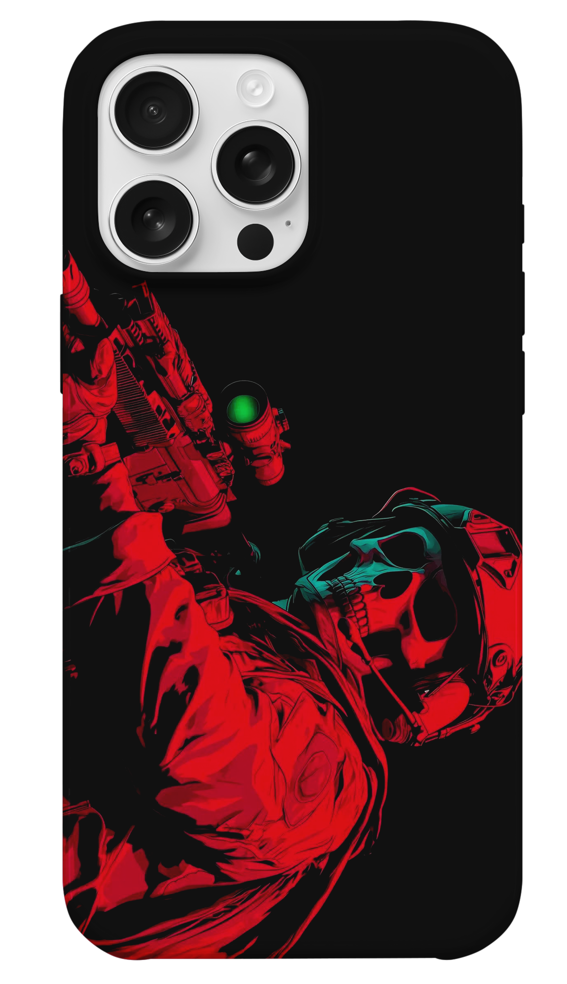 CYBER SURGE - Neon Kırmızı Gaming Telefon Kılıfı